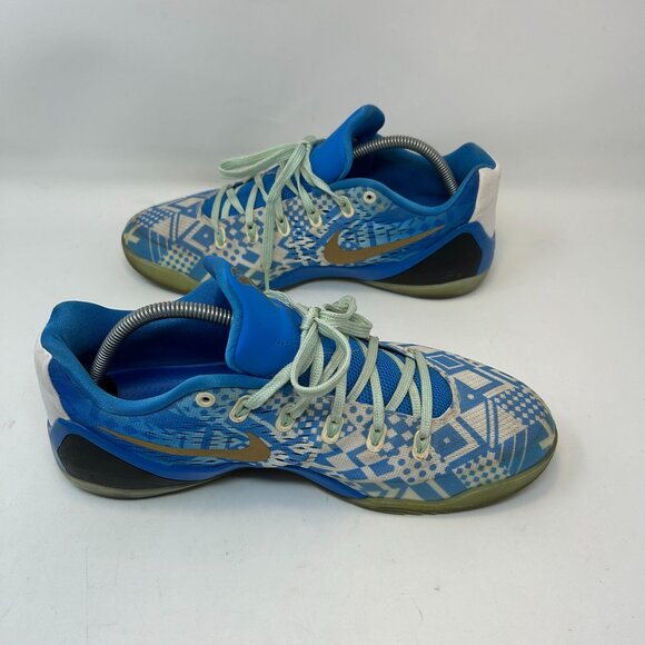Nike Mens Kobe 9 EM Hyper Cobalt 2014 Size 10 - Picture 7 of 10